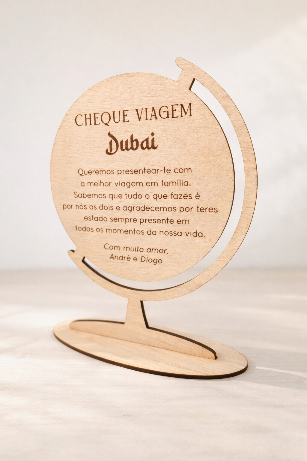 Cheque viagem
