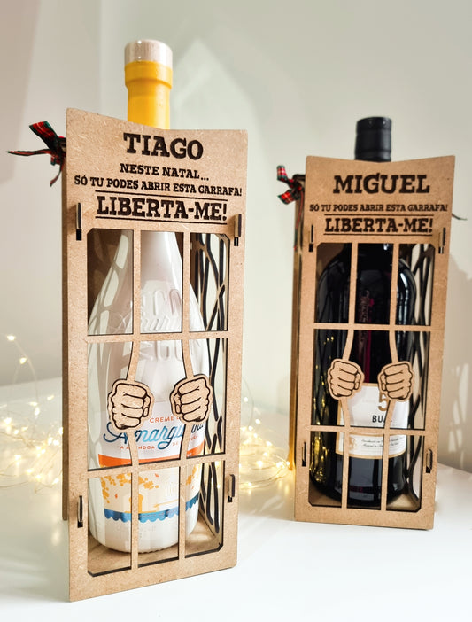 Suporte de Garrafa “Liberta-me”