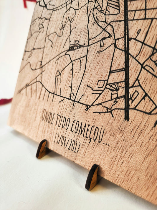 Quadro "Onde tudo começou"
