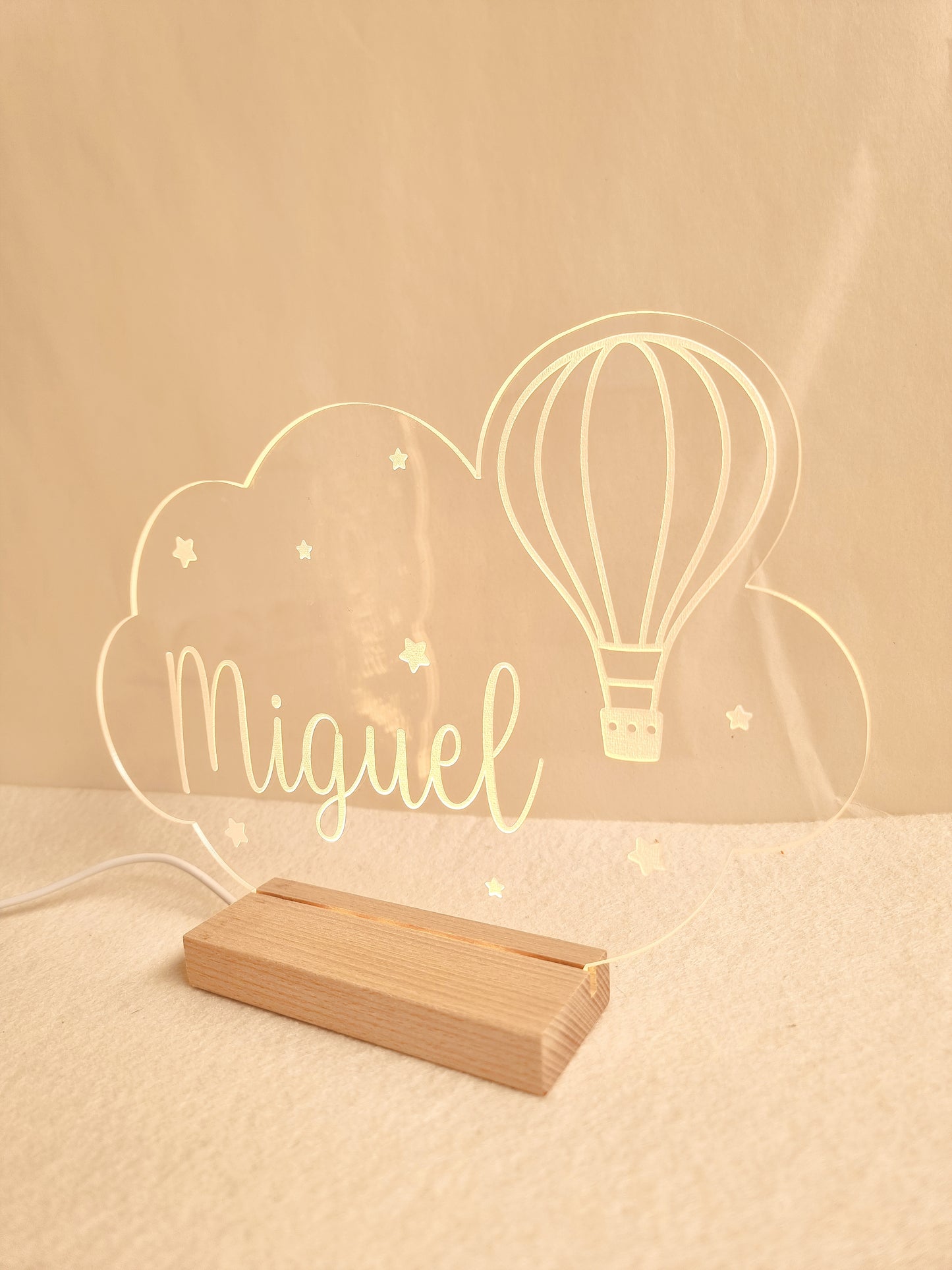 Candeeiro LED Personalizado – Nuvem ou Astronauta