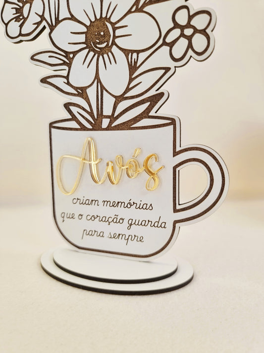 Jarra personalizada com mensagem