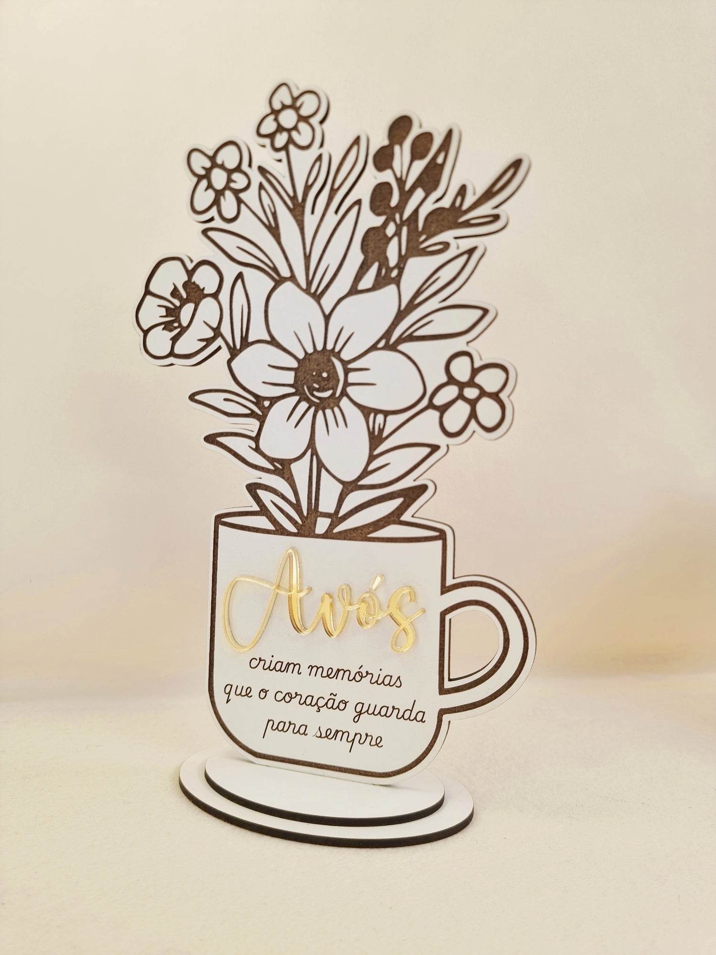 Jarra personalizada com mensagem